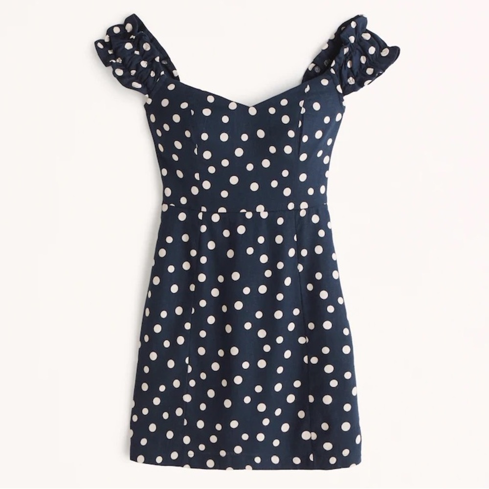 NWT Abercrombie Off-The-Shoulder Corset Mini Dress